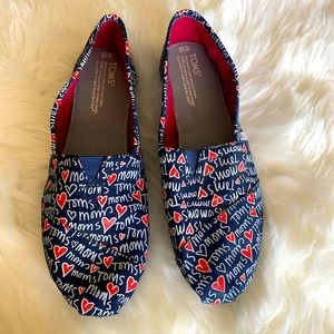 Toms classic Alpargata signature flats women 10